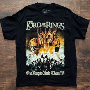 Ripple Junction Black Lord of the Rings Tee